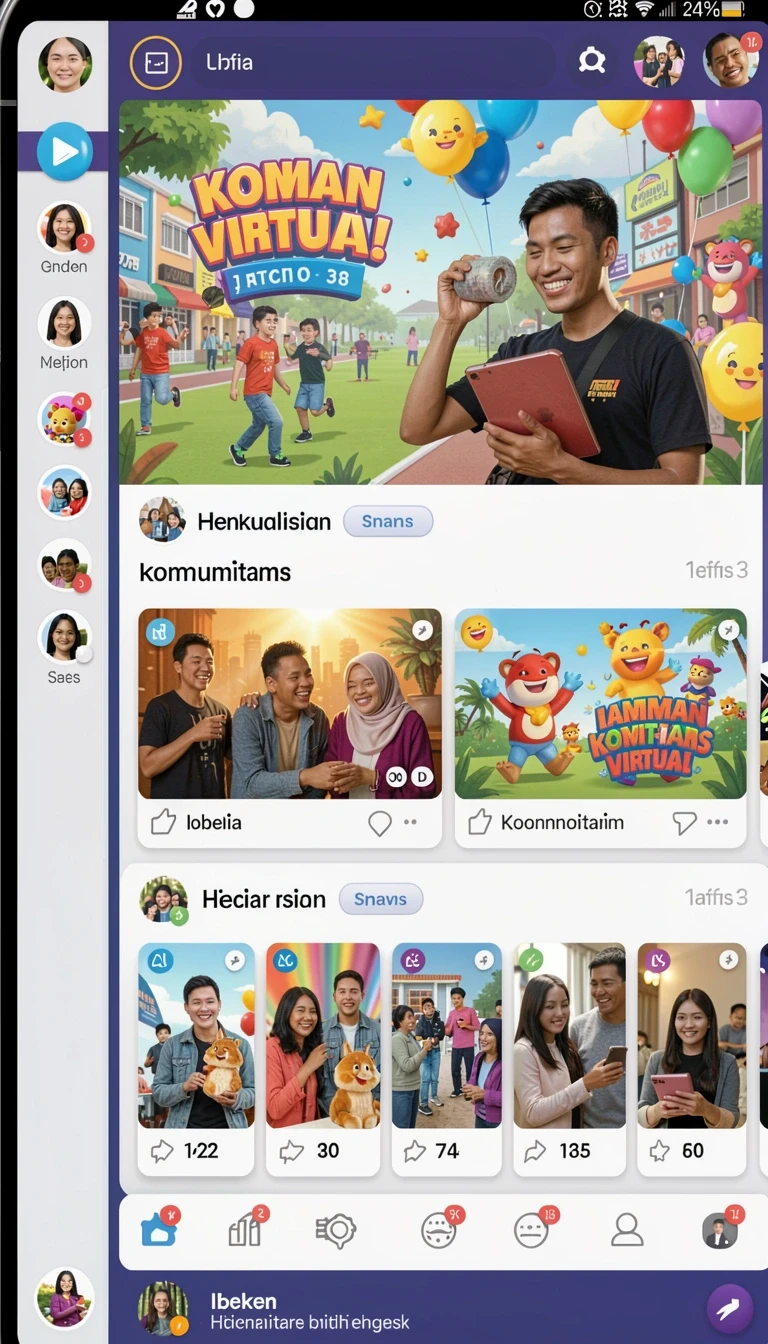 Galeri pratinjau visual browin88 build APK resmi terbaru